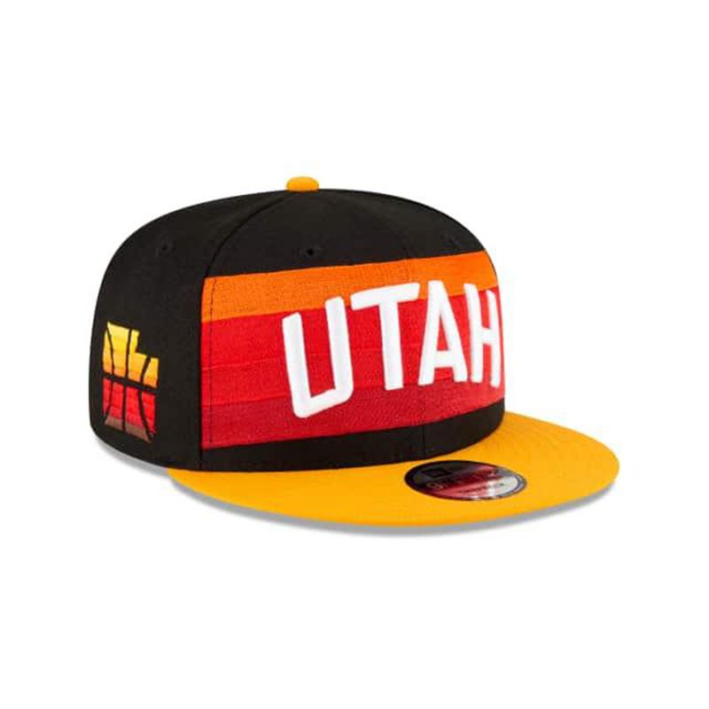 NBA Utah Jazz City Edition 9Fifty Snapback (MRQ3503) - Black New Era Caps